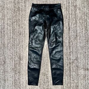 Free People Women's Faux Leather Vegan Dress Pants